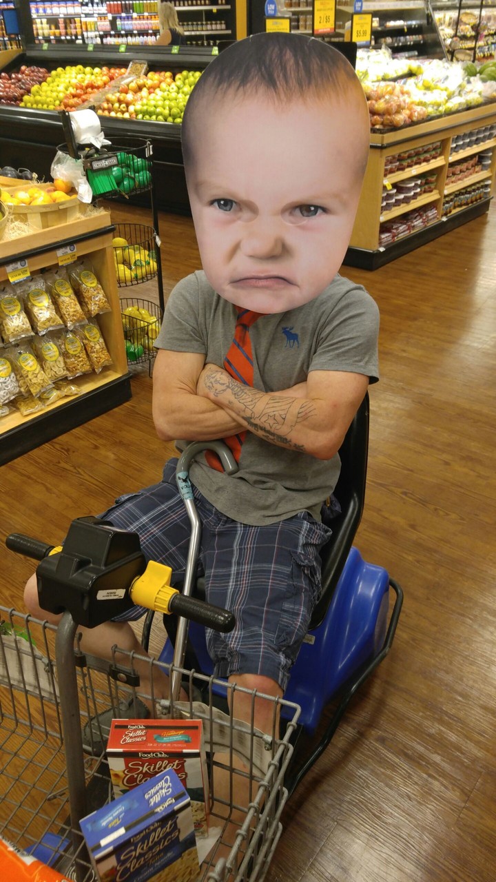 grumpy baby
