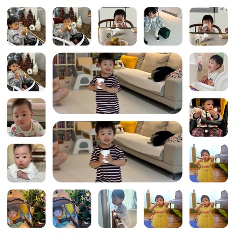 ταπετσαρίες collage, snapshot