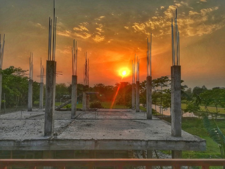 sun set