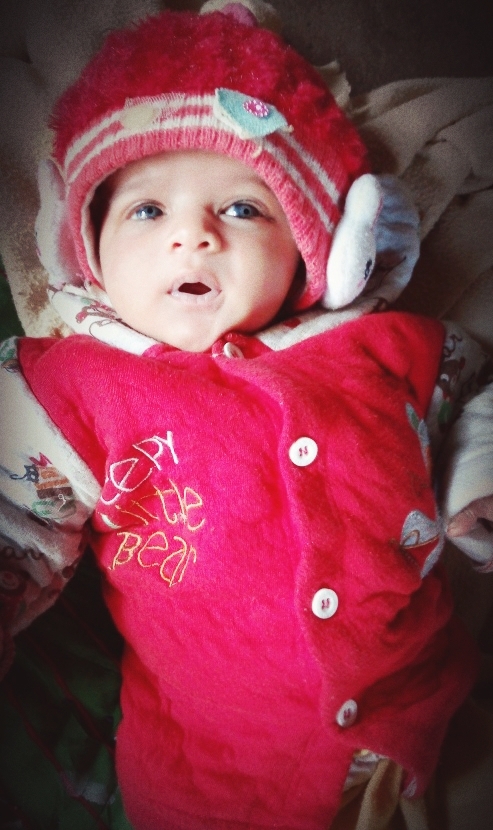 my cute baby