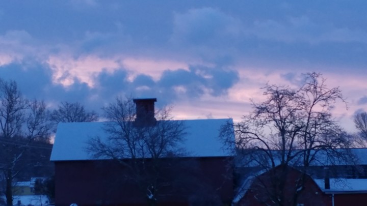 cold winter morning