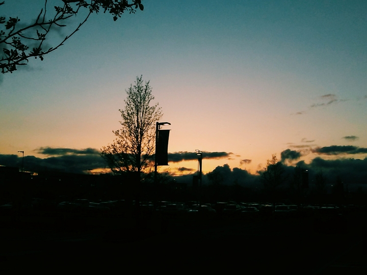 Portland sky.