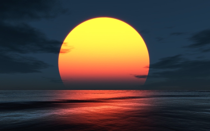 sunset