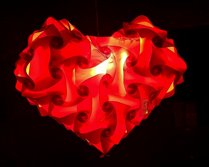 lighting heart