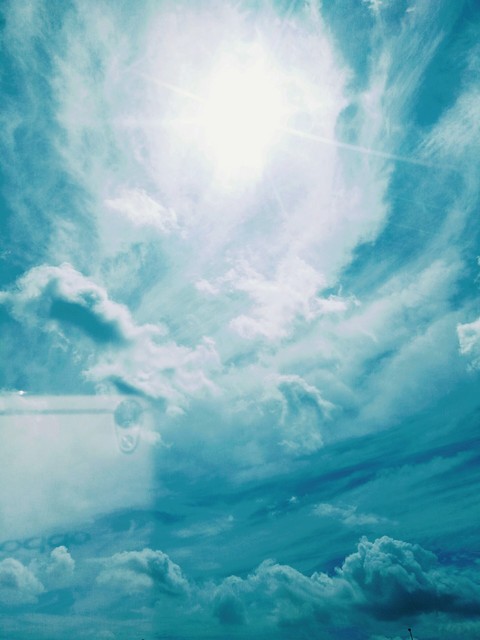 是難得的天空