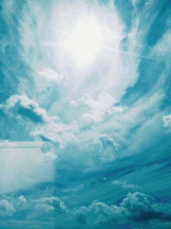是難得的天空