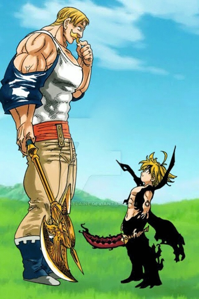 Escanor and Meliodas