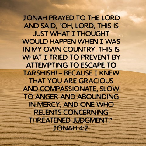 Jonah 4:2