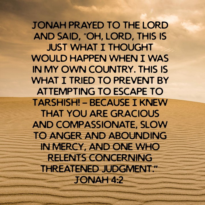 Jonah 4:2