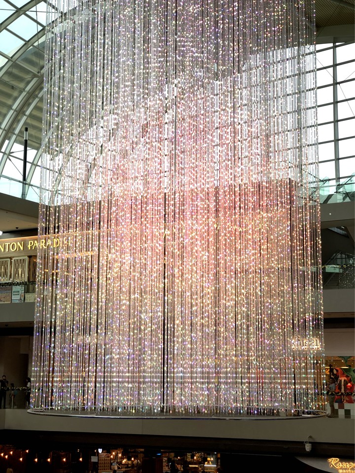 Chandelier in Marina Bay Sands