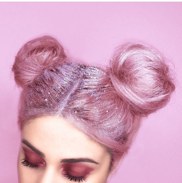 pink hair