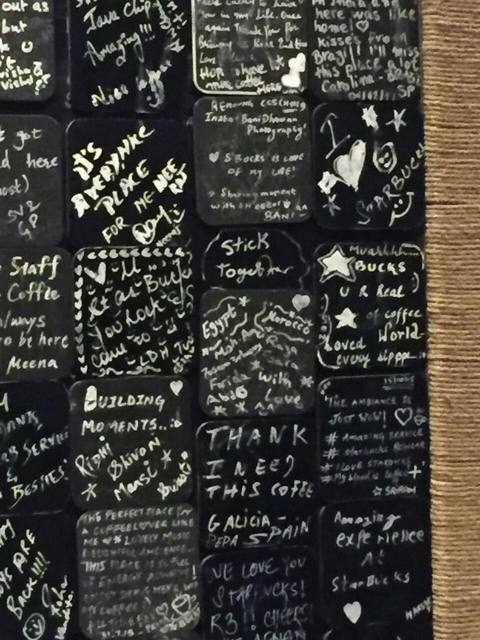 The black wall