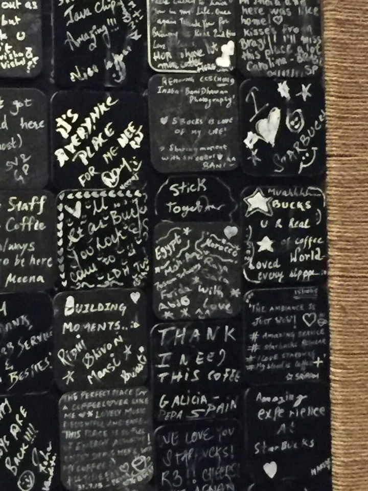 The black wall