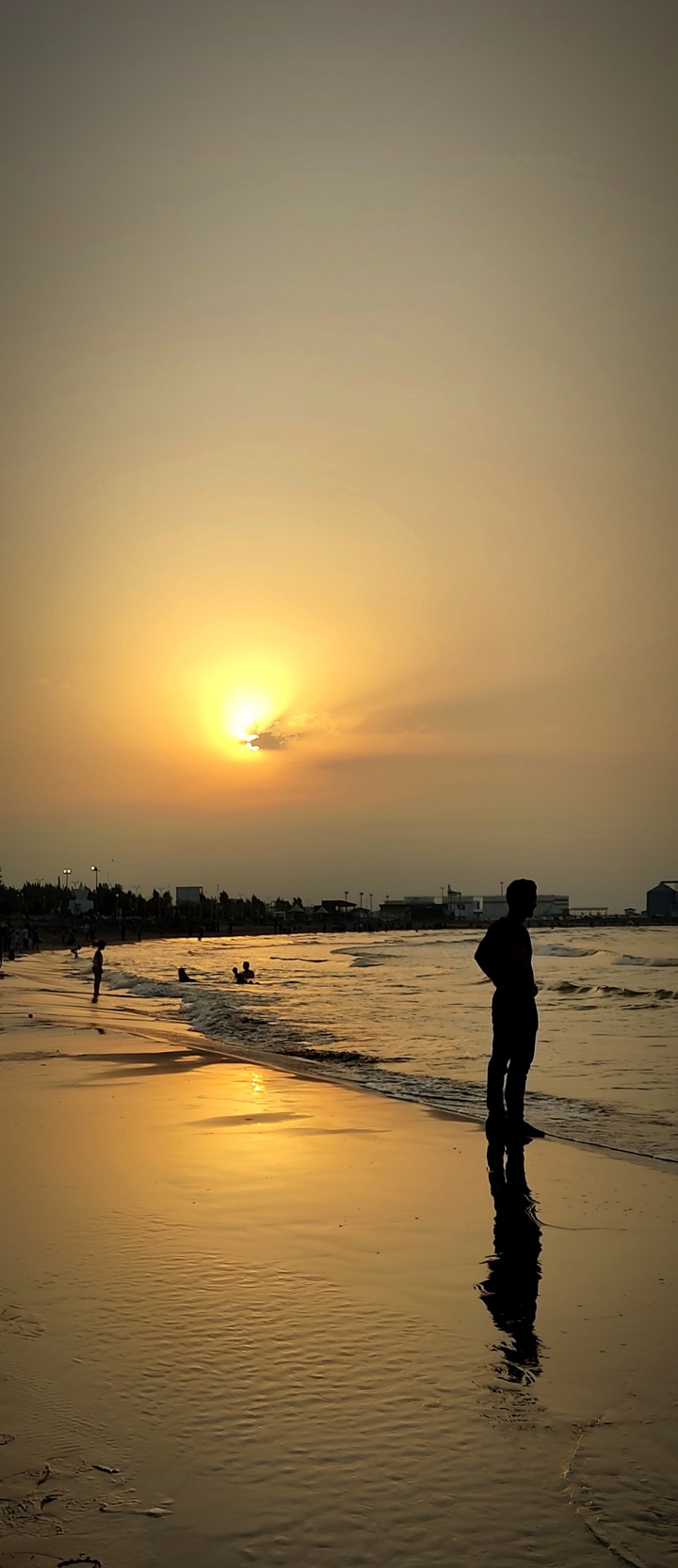Sunset at the beach