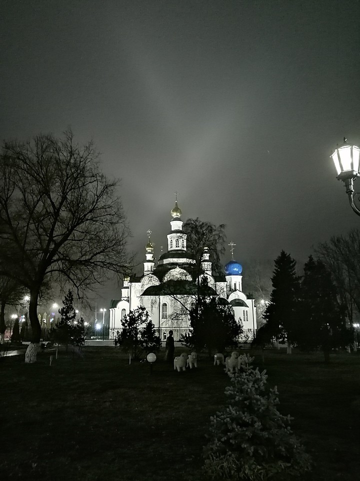 Вечерний храм