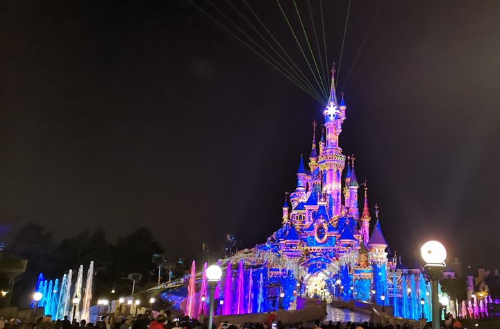 Disneyland Castle Illuminations