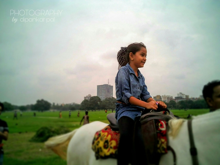 horse riding..cute girl