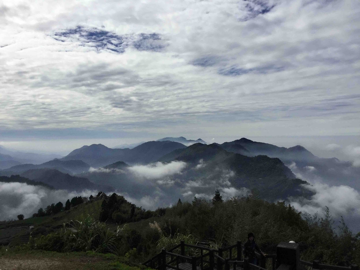Taiwan Alishan township in Chiayi county “Shei ding”