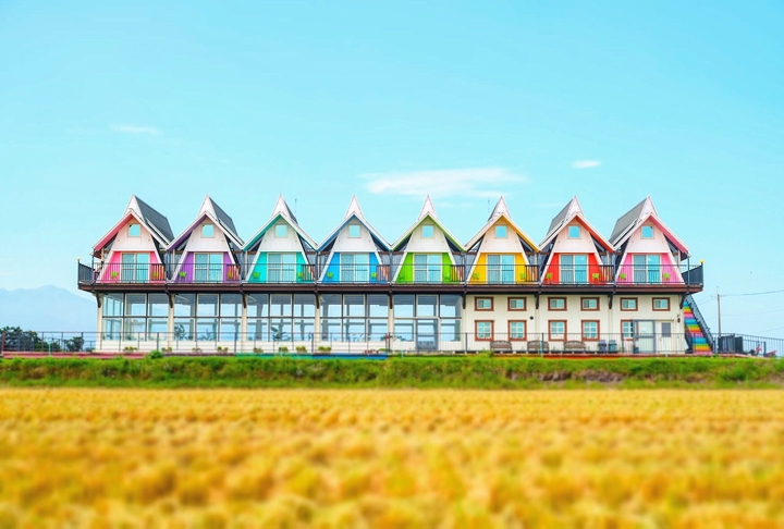rainbow houses