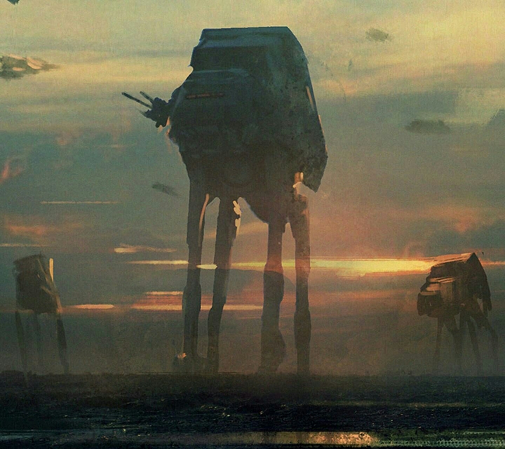 Fan Art Of An At-At From Star Wars