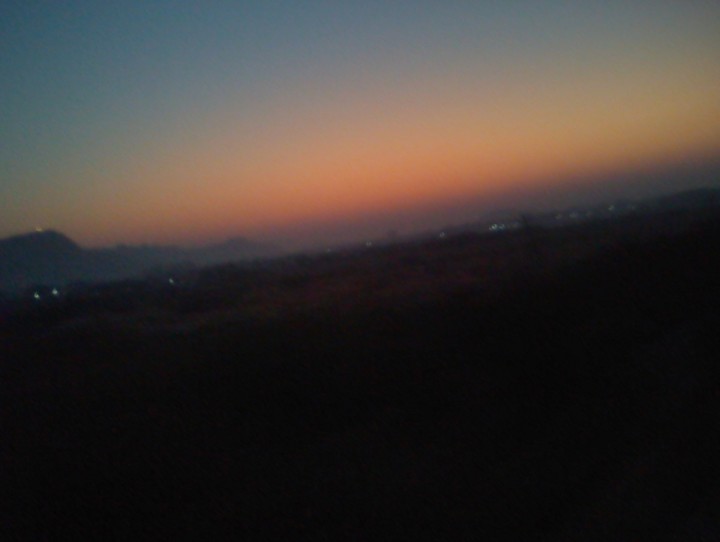 sun set