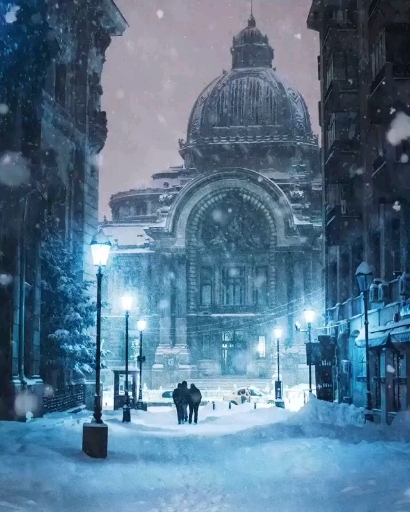 video wallpaper Snow Fall