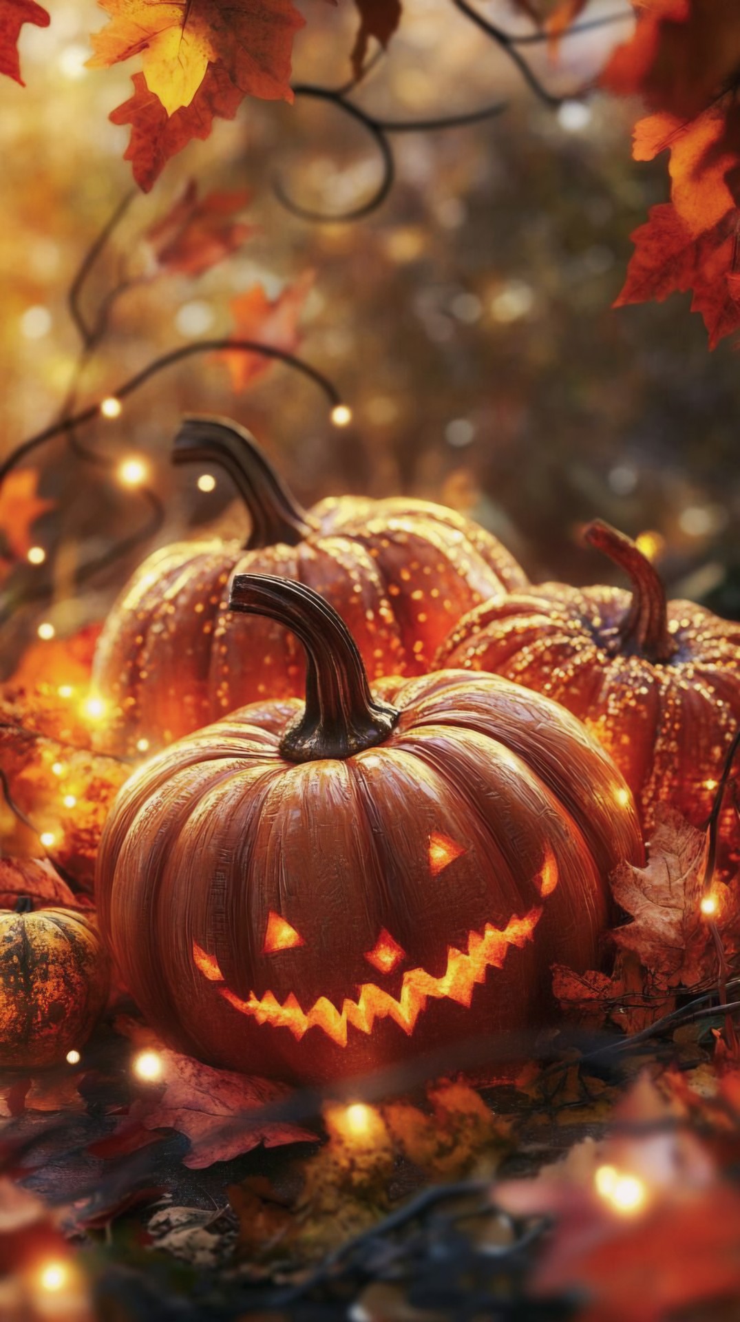 THE FALL HALLOWEEN PUMPKIN