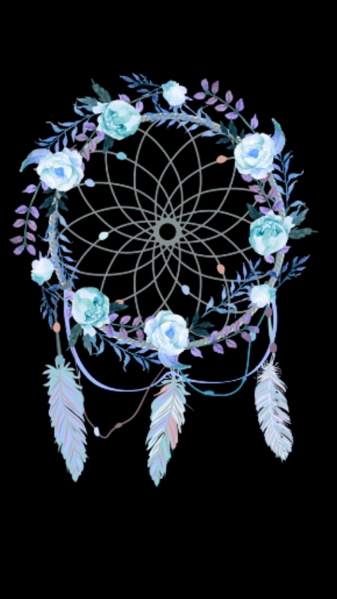 blue dreamcatcher