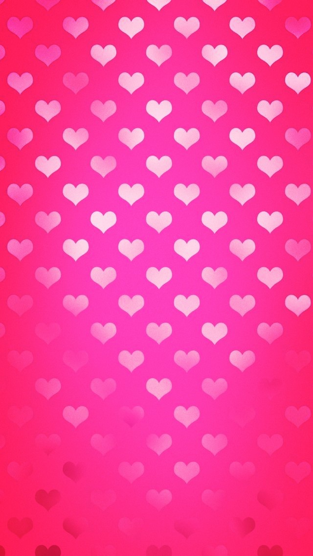 Pink Heart Background..
