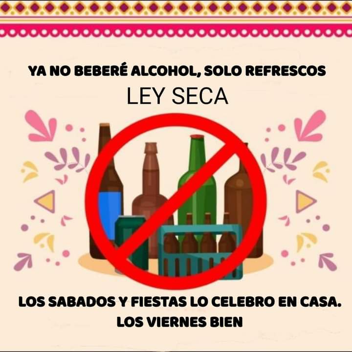 no beber