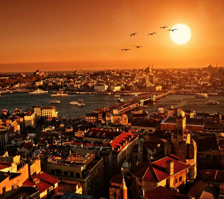 beauty of evenning