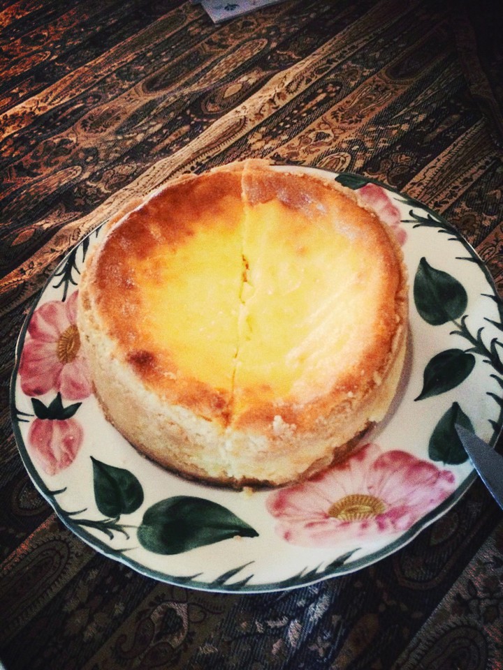 Indian flavored cheese cake