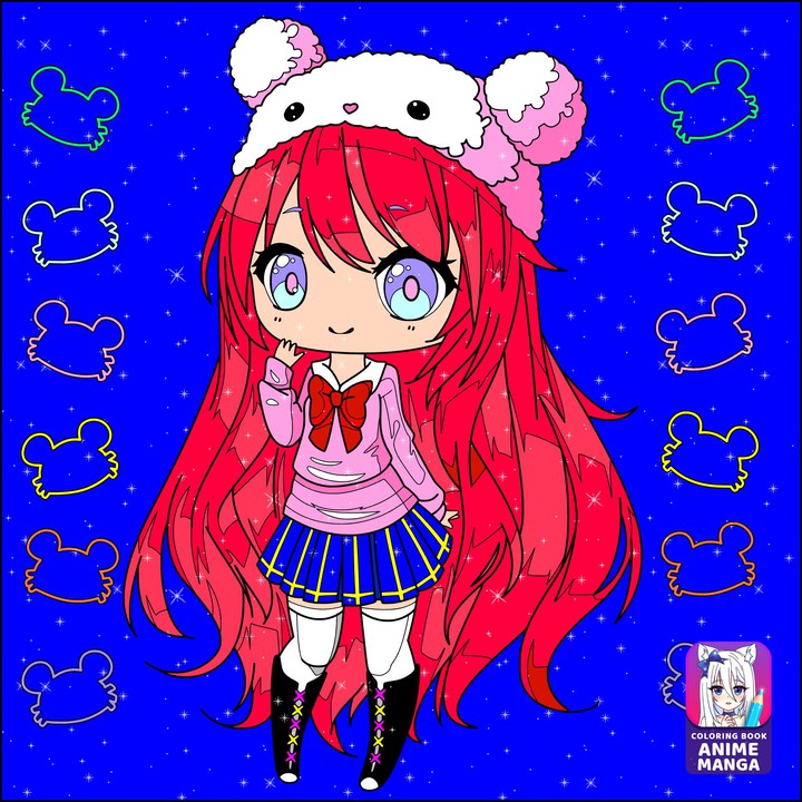 색칠 게임 귀여운 꼬마아이