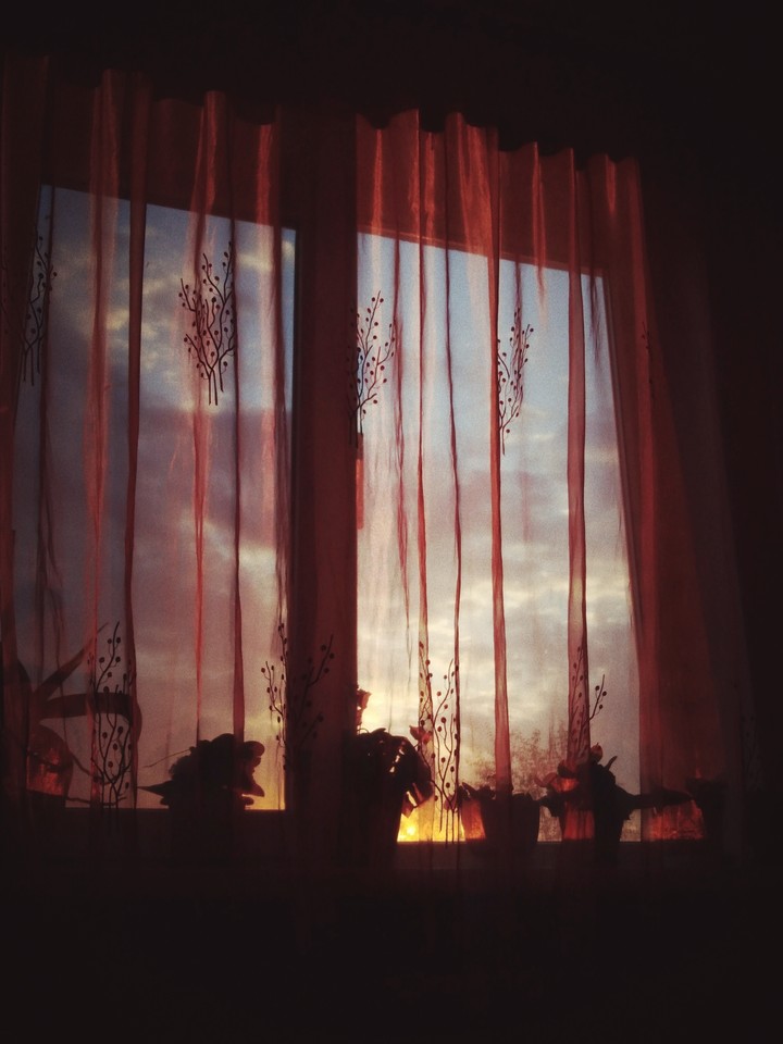окно