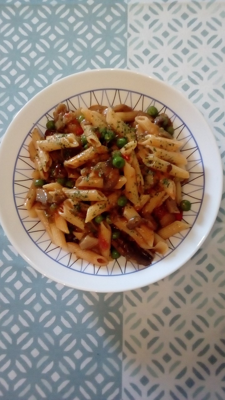 Pasta con setas