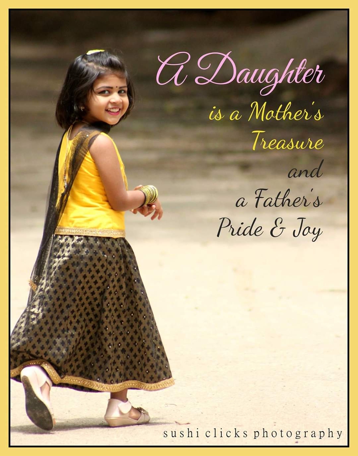 Charvi my daughter