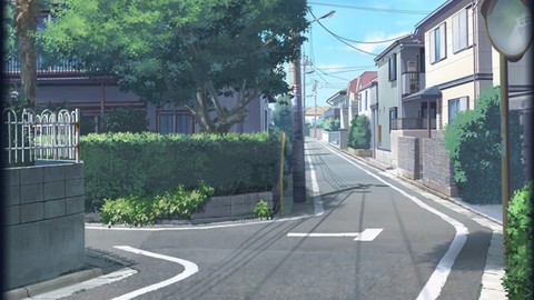 Street Background From Gacha Studio