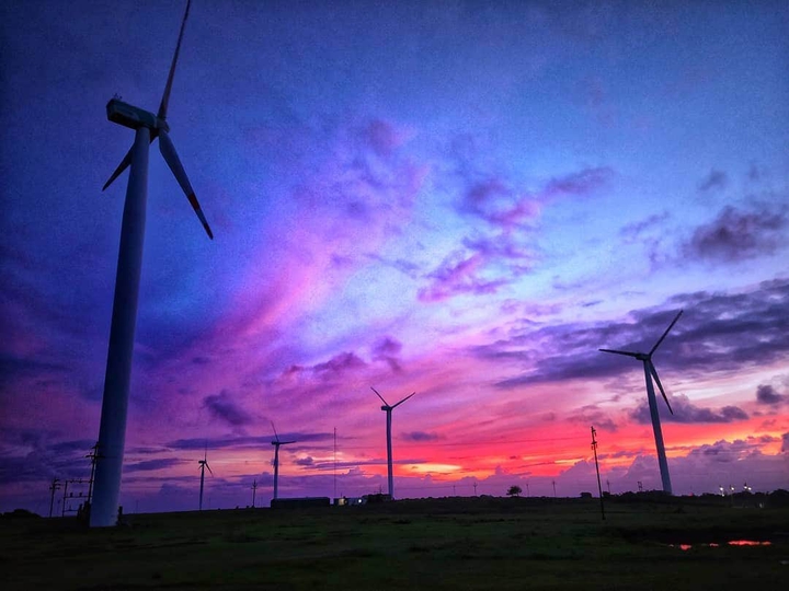 wonderful sky ? blue red