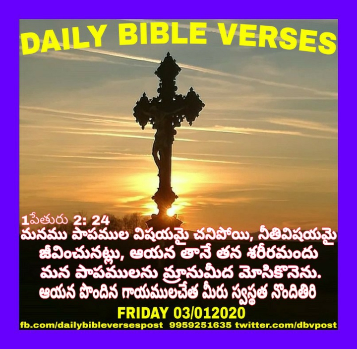 DAILY BIBLE VERSES