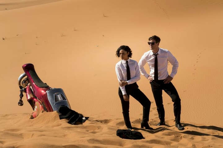 Filming MIB 2019