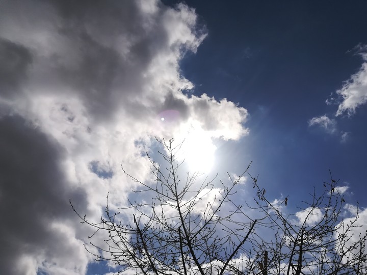 blue sky