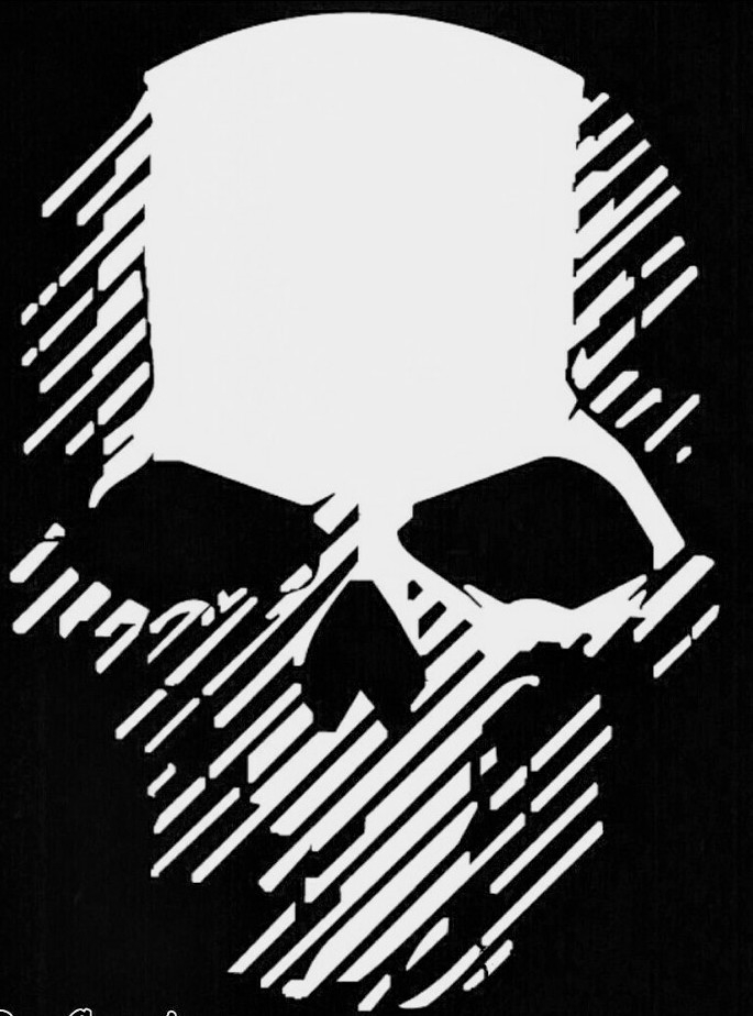 black skulls