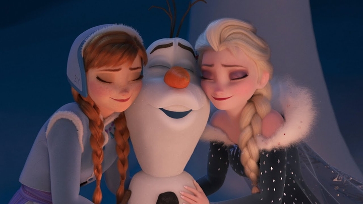 Anna,olaf and Elsa