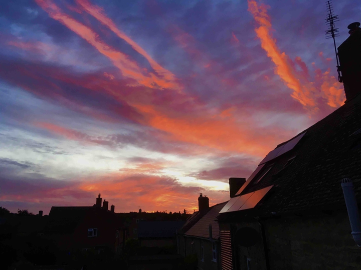 Dreamy sunset