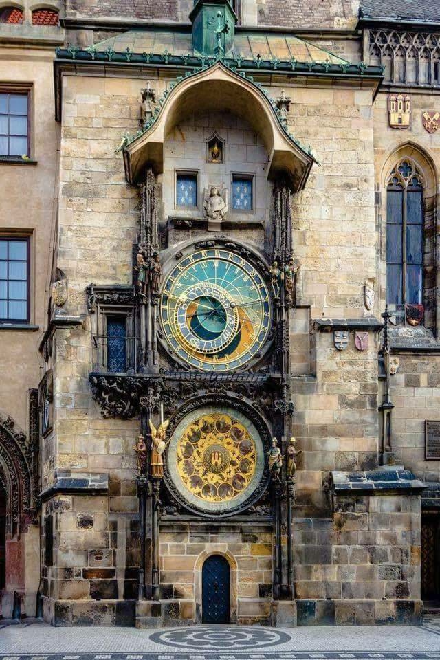 the old astronomical clock tower