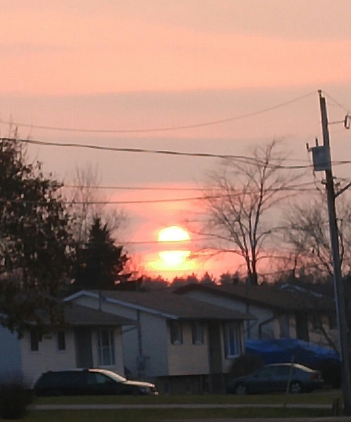 Fall Sunset