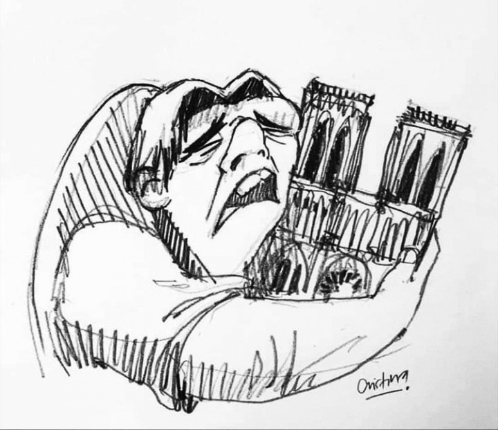 Time is the FIRE in which we burn... #NotreDame