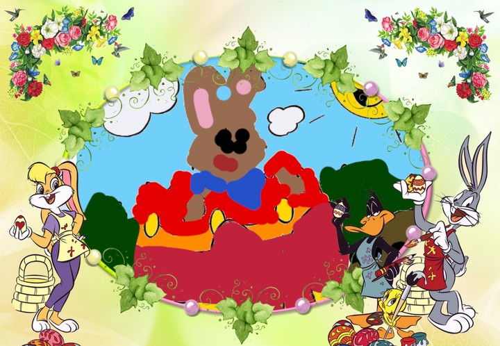 Cartoon  ostern