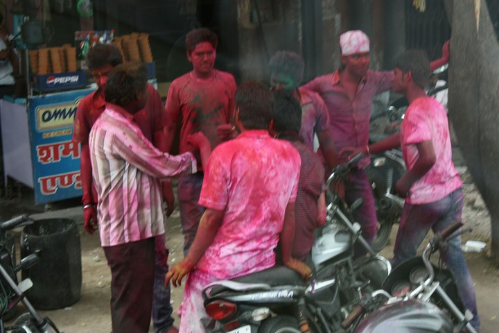 fête des couleurs Inde