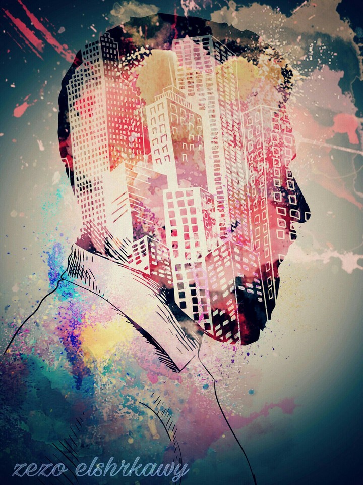 crowded head